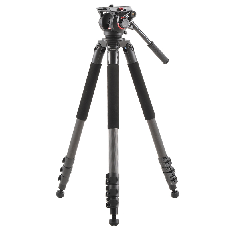 4-Section Video Carbon Tripod